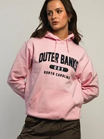HOODIE OUTERBANKS BRODÉ – ROSE