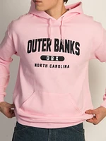 HOODIE OUTERBANKS BRODÉ – ROSE