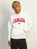 HOTLINE APPAREL CANADA SWEAT À CAPUCHE BRODÉ - BLANC