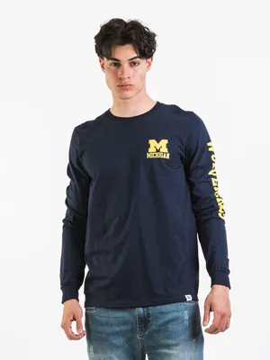 RUSSELL MICHIGAN LONG SLEEVE TEE - CLEARANCE