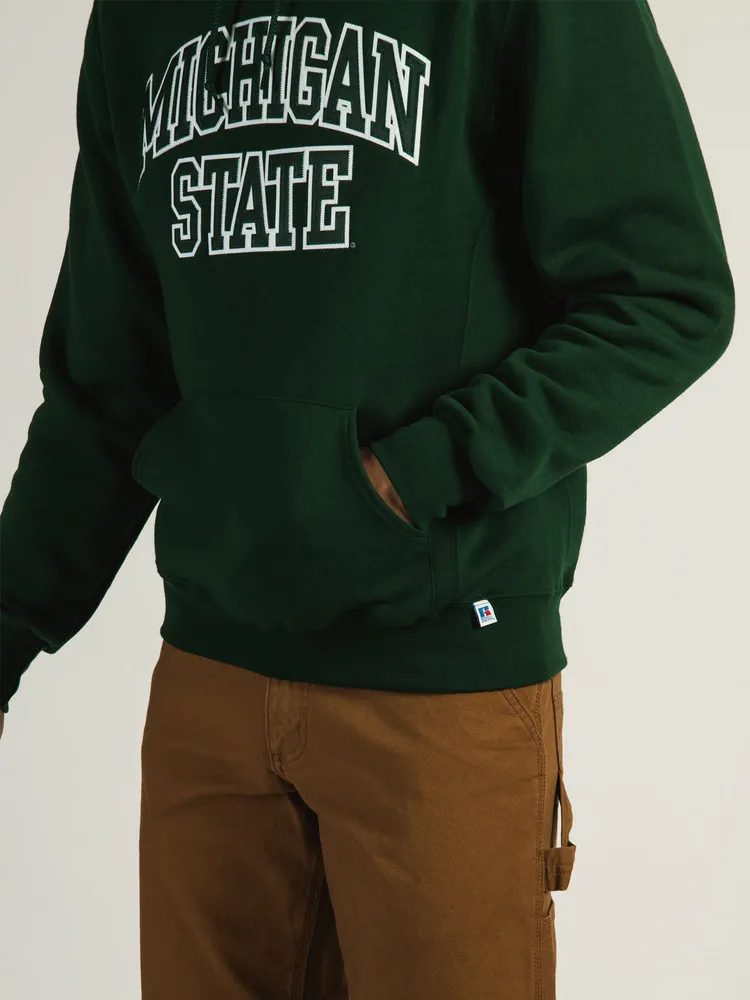 RUSSELL MICHIGAN STATE PULLOVER HOODIE - CLEARANCE