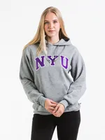 RUSSELL NYU PULLOVER HOODIE - CLEARANCE