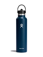 HYDRO FLASK BOUTEILLE D’EAU 24oz WIDEFLEX CAP À PAILLE