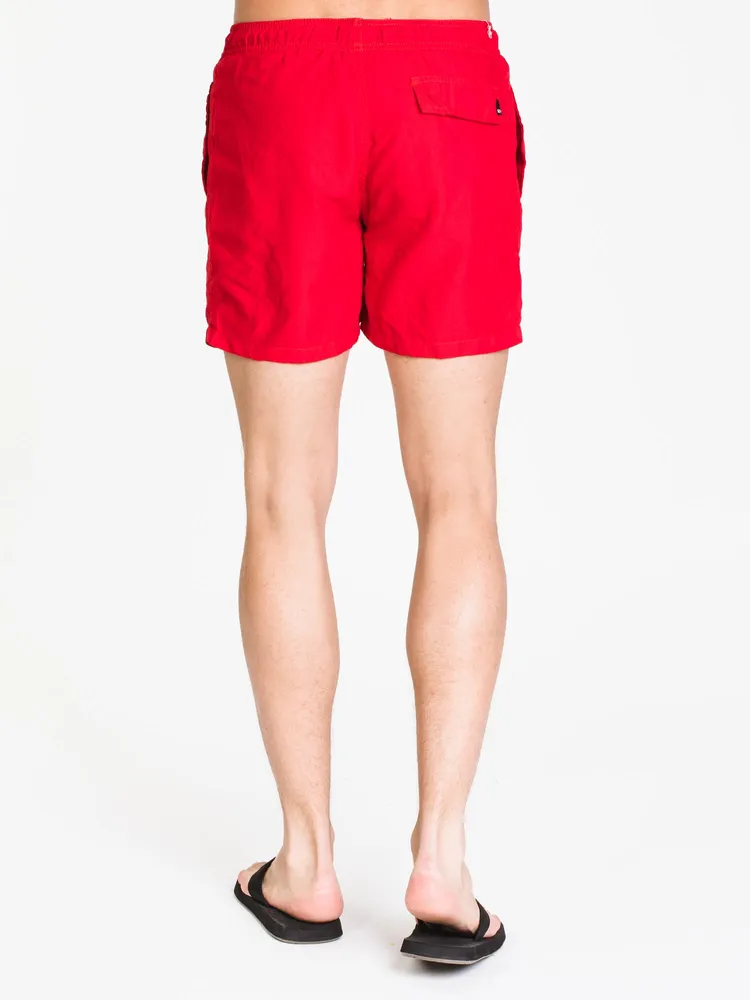 ISLAND HAZE RED WAVE 15" VOLLEY SHORT