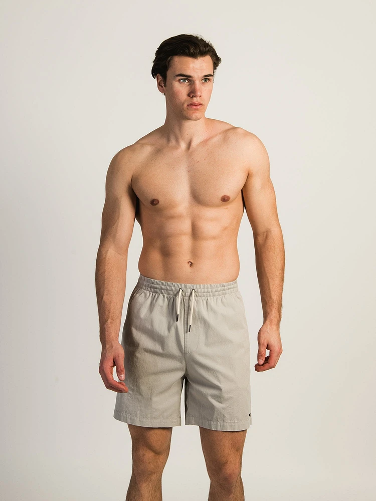 SHORT DE VOLLEY 6" EN COTON SERGÉ ISLAND HAZE