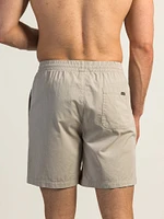 SHORT DE VOLLEY 6" EN COTON SERGÉ ISLAND HAZE