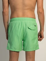 SHORT DE VOLLEY ISLAND HAZE GREEN ASH WAVE 5"