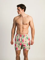 SHORT VOLLEY FLORAL MARG 5"