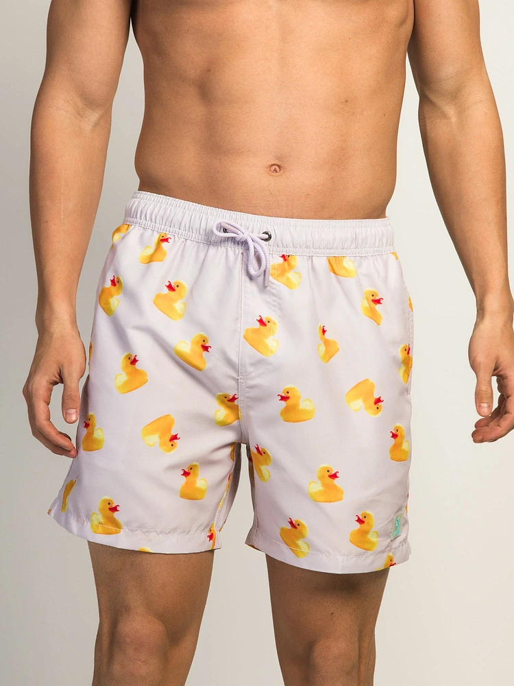 ISLAND HAZE RUBBER DUCKY 5IN VOLLEY SHORT - ORCHID