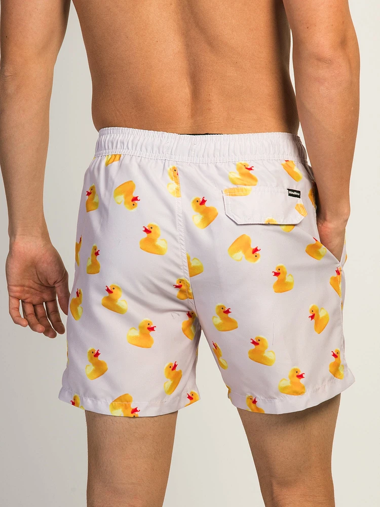 ISLAND HAZE RUBBER DUCKY 5IN VOLLEY SHORT - ORCHID