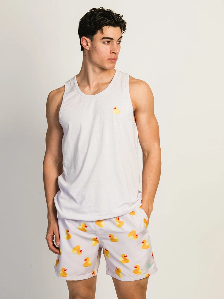 ISLAND HAZE RUBBER DUCKY 5IN VOLLEY SHORT - ORCHID