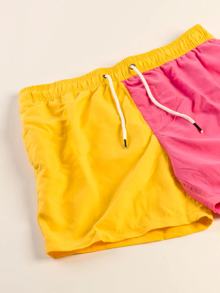 ISLAND HAZE COLOURBLOCK 15" VOLLEY SHORT - CLEARANCE