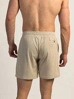 SHORT TISSÉ EN FIL TEINT