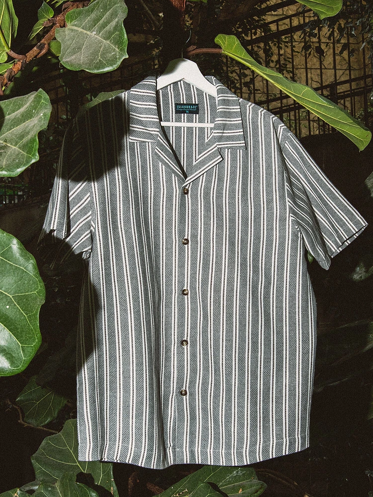 CHEMISE MANCHES COURTES À RAYURES