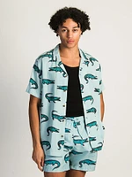 CHEMISE MANCHES COURTES CROCODILE