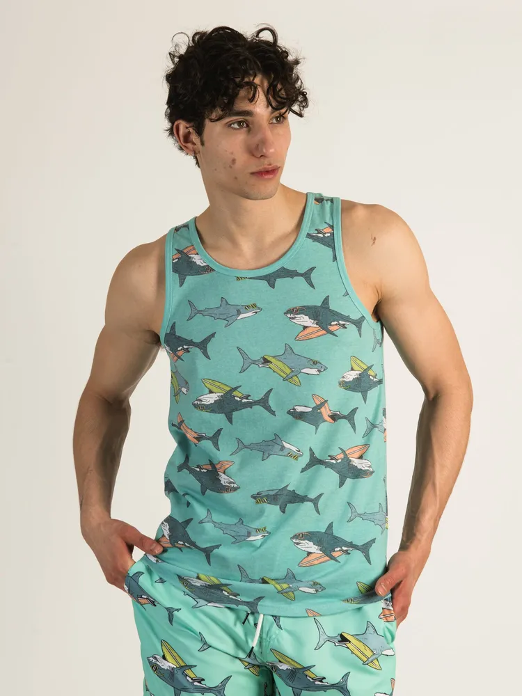 ISLAND HAZE SURFING SHARK TANK TOP