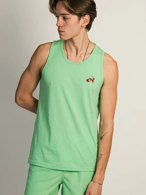 ISLAND HAZE CHEERS CRAB EMBROIDERED TANK