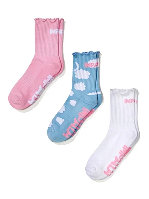 IMPALA FRILL 3 PACK SOCK - CLEARANCE