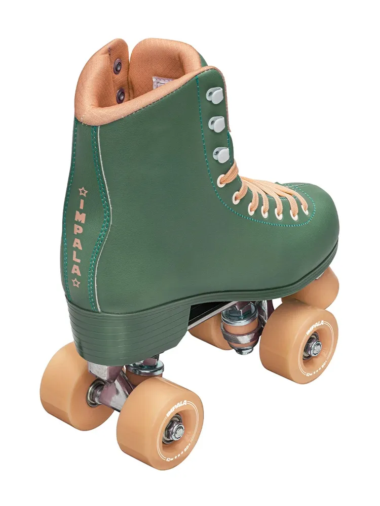 PATINS DE TROTTOIR - À ROULETTES VERT FORÊT