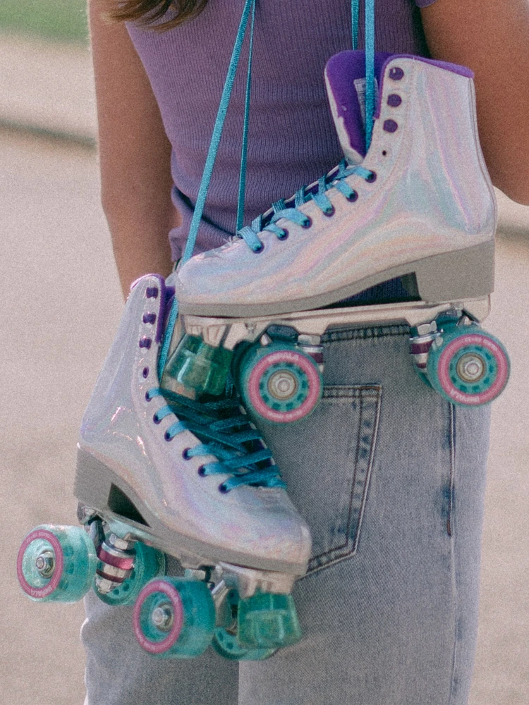 PATINS DE TROTTOIR - À ROULETTES HOLOGRAPHIQUE