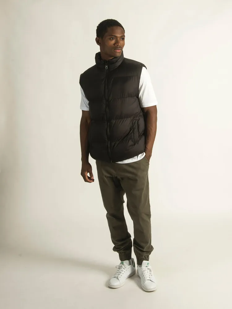 KOLBY BLACK PUFFER VEST