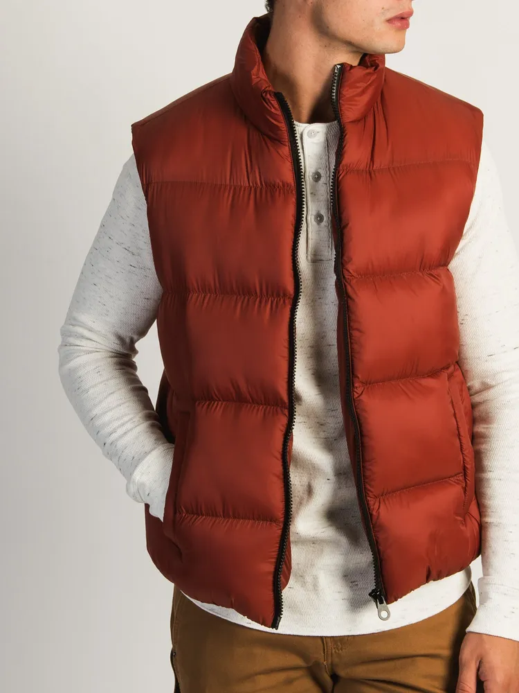 KOLBY BLACK PUFFER VEST