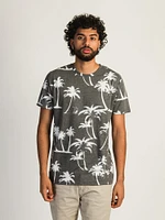 T-SHIRT PETE PALM – NOIR/BLANC