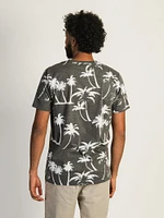 T-SHIRT PETE PALM – NOIR/BLANC