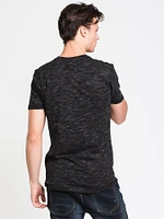 MENS HAL MELANGE HENLEY