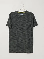 KOLBY SIG MELANGE V-NECK TEE - CLEARANCE