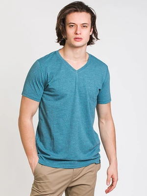 KOLBY SIG MELANGE V-NECK TEE