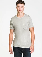 KOLBY GARMENT DYE POCKET TEE