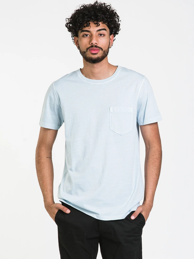 KOLBY GARMENT DYE POCKET T-SHIRT - CLEARANCE