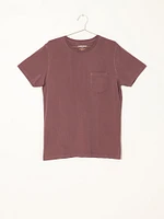 KOLBY GARMENT DYE POCKET T-SHIRT - CLEARANCE