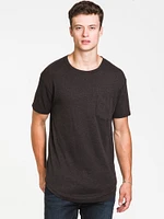 TEE-SHIRT LONG EN TRICOT FLAMMÉ POUR HOMME