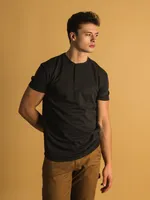 KOLBY HAL LONGLINE HENLEY - CLEARANCE