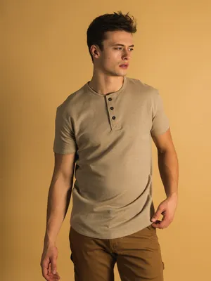 KOLBY HAL LONGLINE HENLEY - CLEARANCE