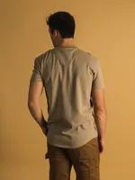 KOLBY HAL LONGLINE HENLEY - CLEARANCE