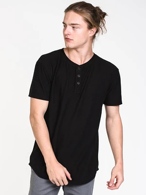 MENS HAL LONGLINE HENLEY-BF