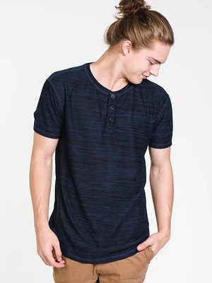 MENS HAL LONGLINE HENLEY-BF - CLEARANCE