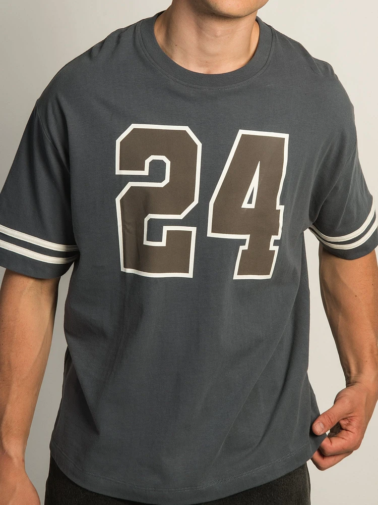 KOLBY FOOTBALL TEE - BLEU