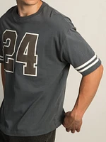 KOLBY FOOTBALL TEE - BLEU