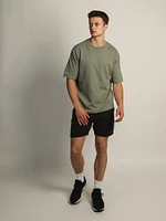 KOLBY BOXY FIT TEE - GREEN