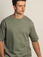 KOLBY BOXY FIT TEE - GREEN
