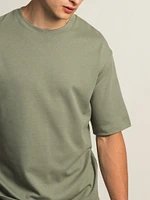 KOLBY BOXY FIT TEE - GREEN