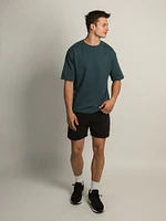 KOLBY BOXY FIT TEE - PERI