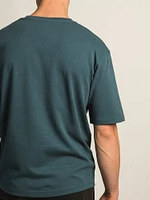 KOLBY BOXY FIT TEE - PERI
