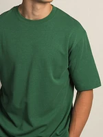 KOLBY BOXY FIT TEE - PINE