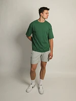 KOLBY BOXY FIT TEE - PINE