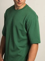 KOLBY BOXY FIT TEE - PINE